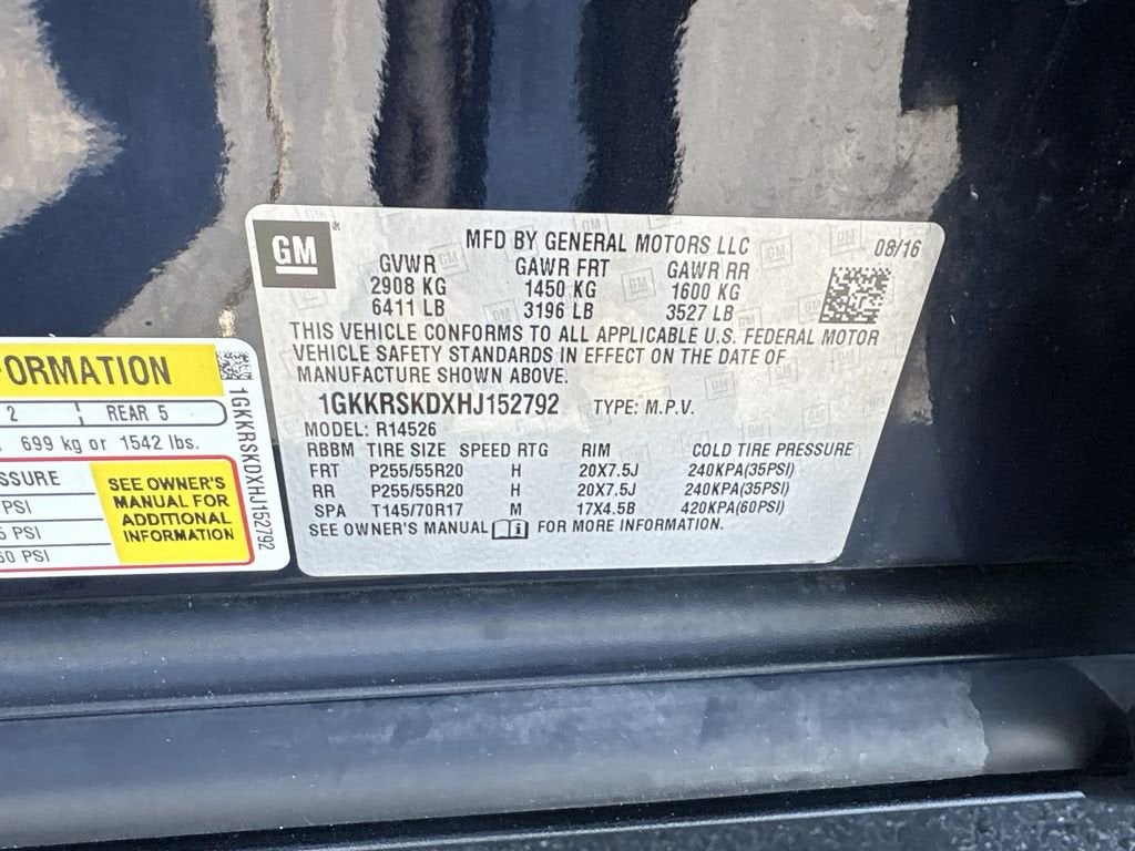 2017 GMC Acadia Limited Limited