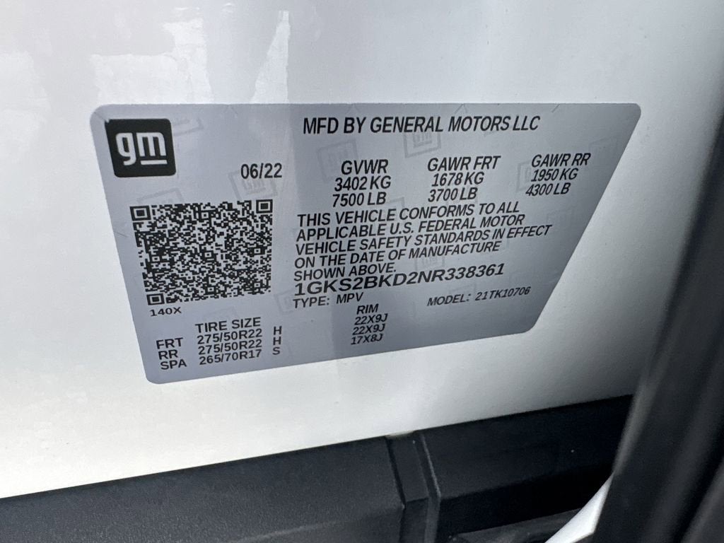 2022 GMC Yukon SLT