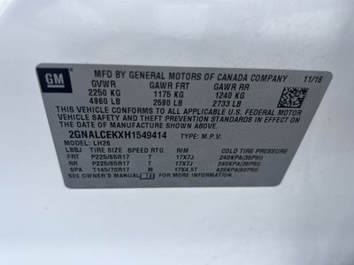 2017 Chevrolet Equinox LT