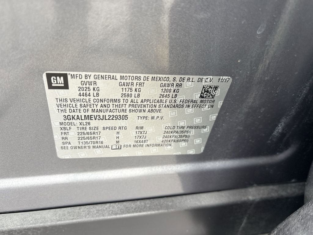 2018 GMC Terrain SLE