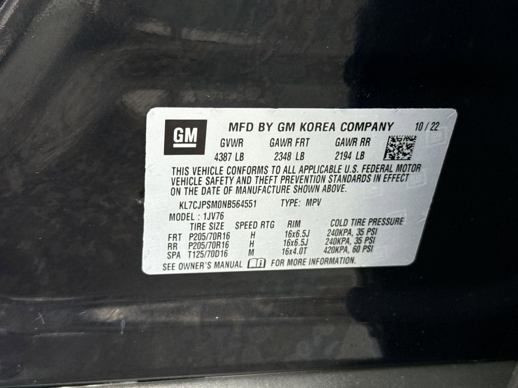 2022 Chevrolet Trax LT