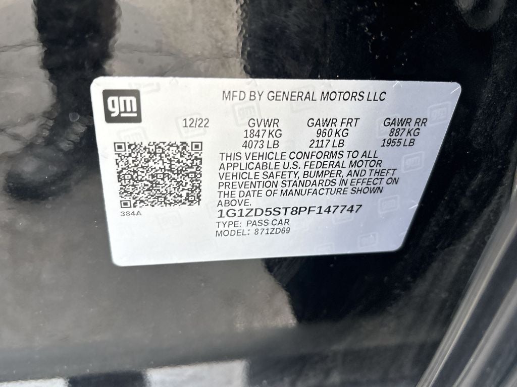 2023 Chevrolet Malibu LT 1LT