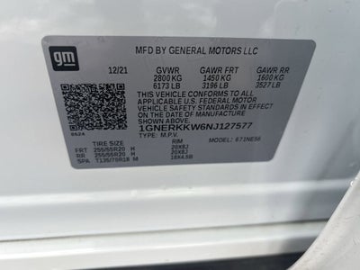 2022 Chevrolet Traverse Premier