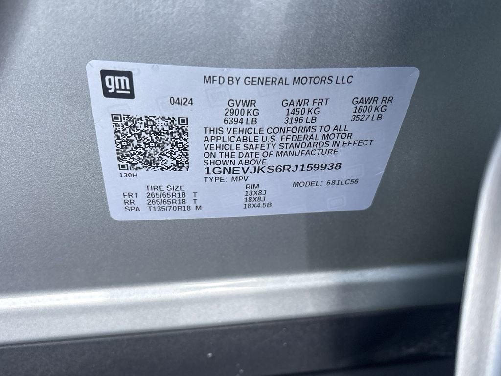 2024 Chevrolet Traverse Z71