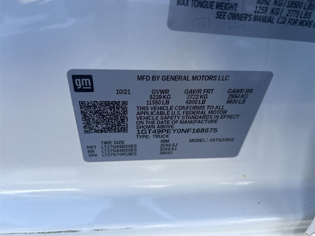 2022 GMC Sierra 2500 HD AT4