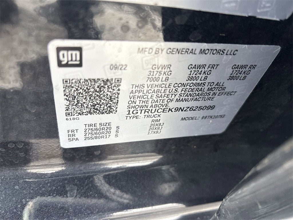 2022 GMC Sierra 1500 Elevation