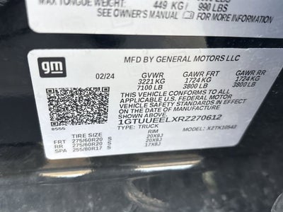 2024 GMC Sierra 1500 AT4