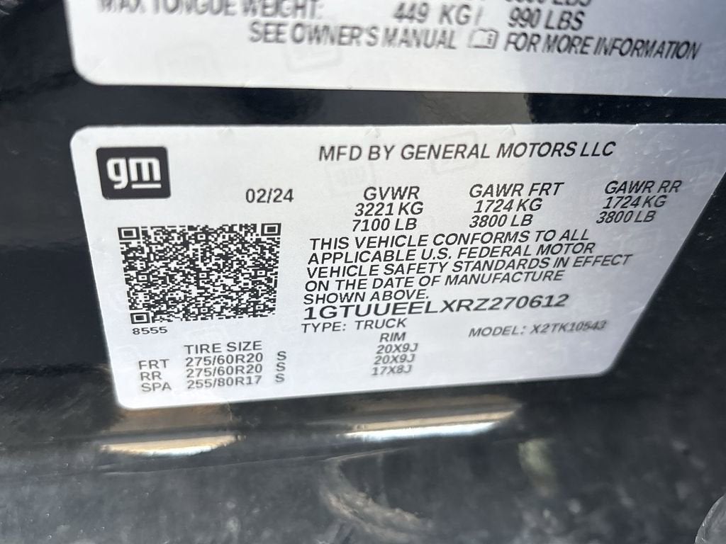 2024 GMC Sierra 1500 AT4