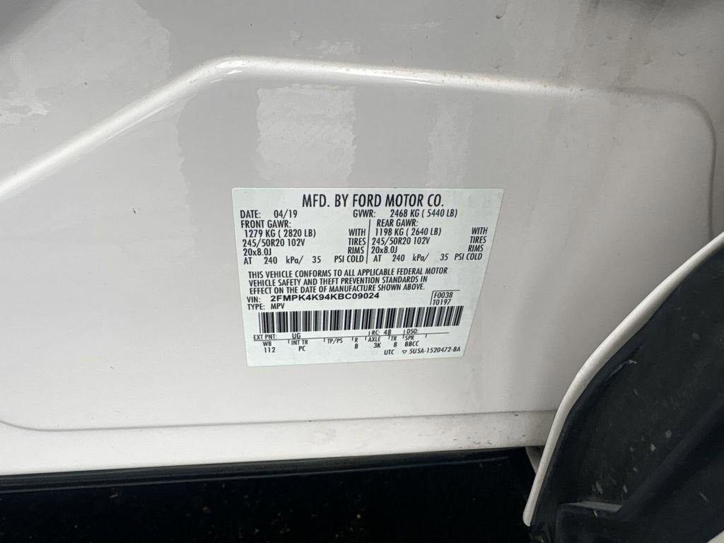 2019 Ford Edge Titanium