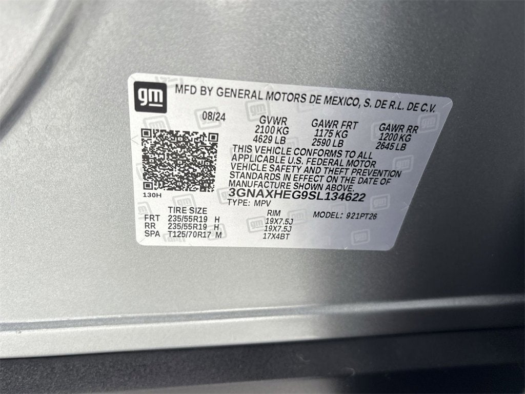 2025 Chevrolet Equinox LT