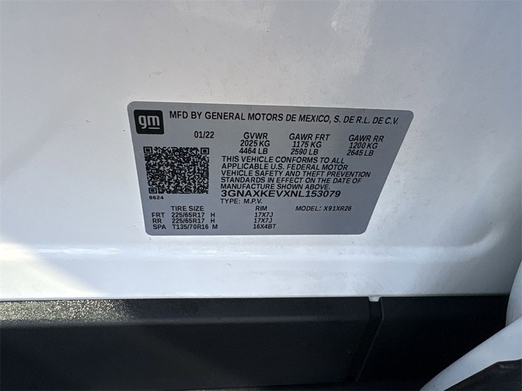 2022 Chevrolet Equinox LT