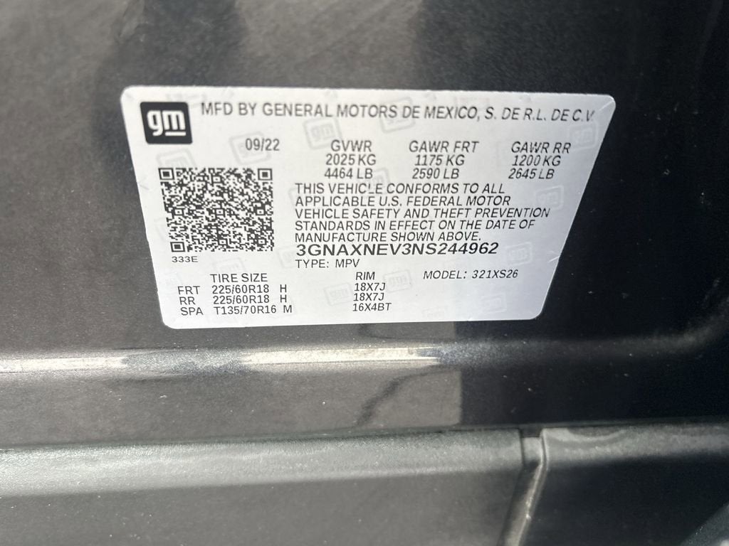 2022 Chevrolet Equinox Premier