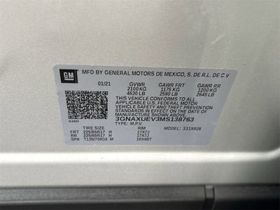 2021 Chevrolet Equinox LT