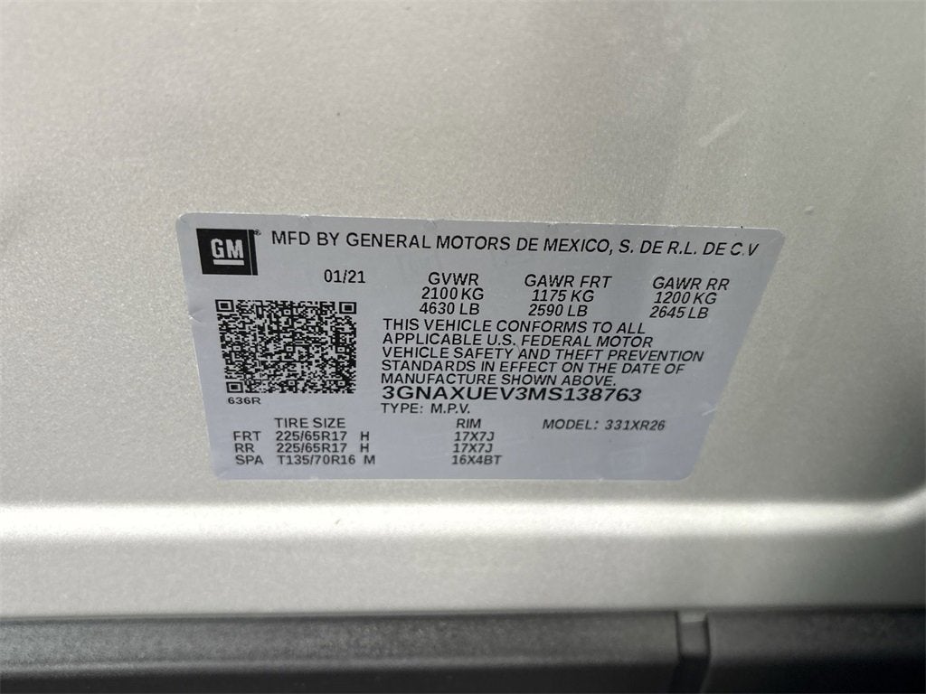 2021 Chevrolet Equinox LT