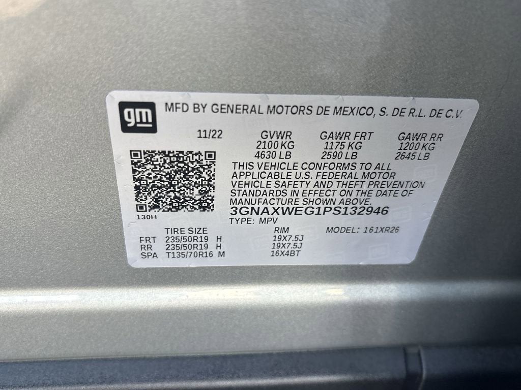 2023 Chevrolet Equinox RS