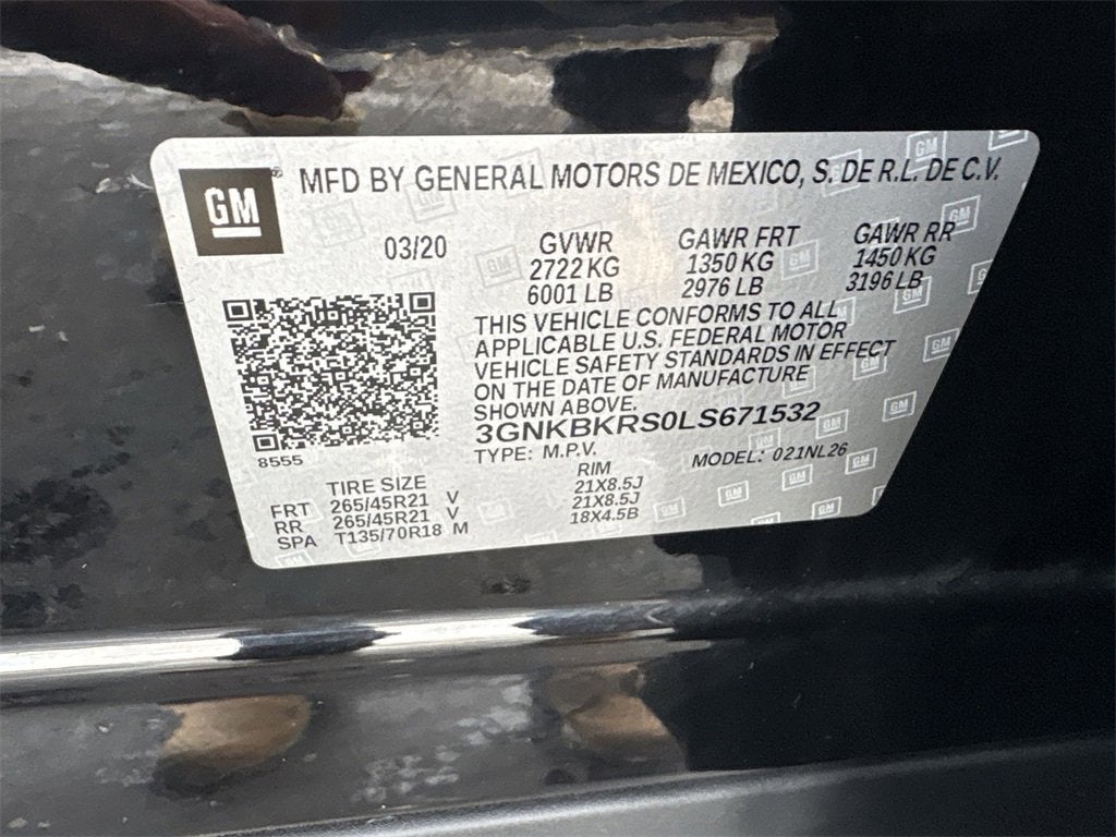 2020 Chevrolet Blazer RS