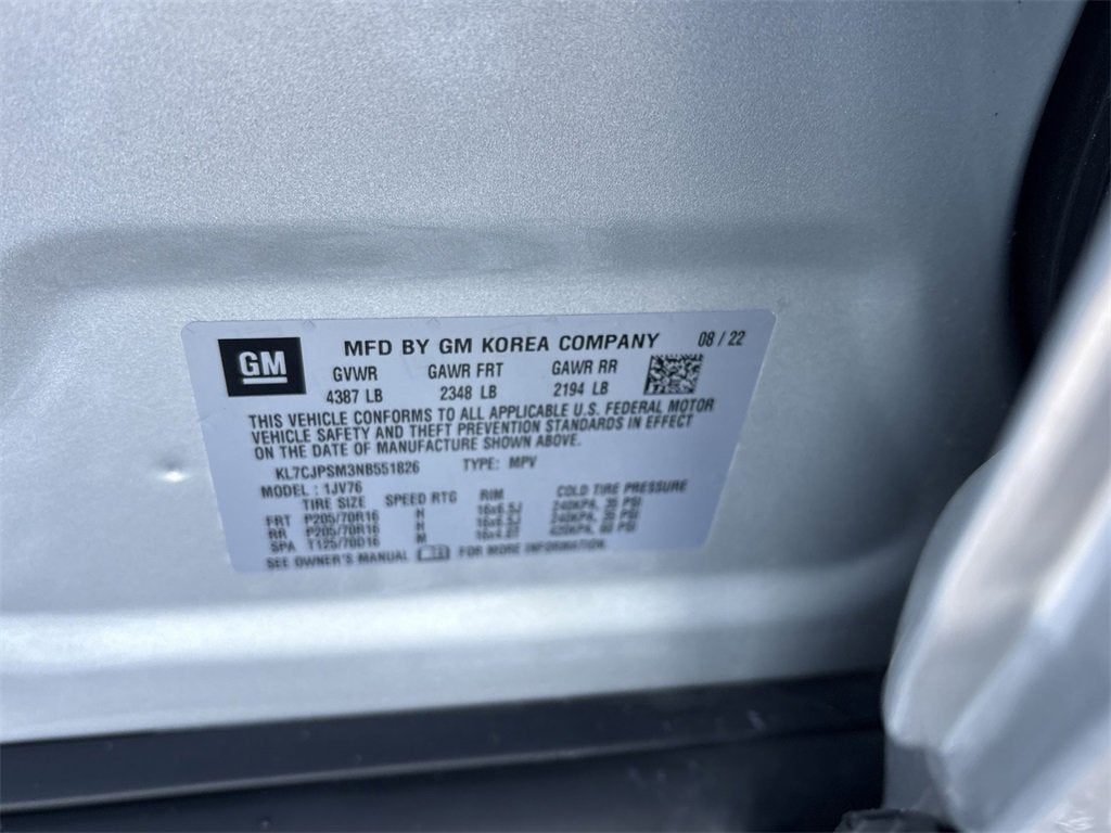 2022 Chevrolet Trax LT