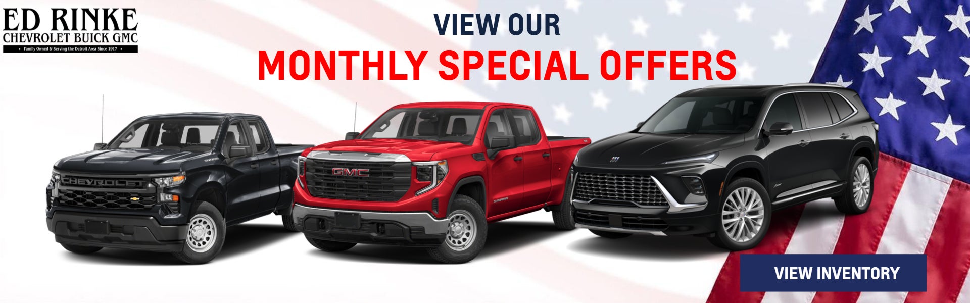 VIEW OUR MONTHLY SPECIAL OFFERS